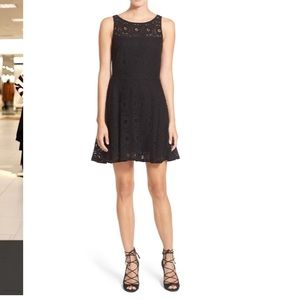 NWOT BB Dakota Renley Lace Fit and Flare Minidress